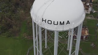 Terrebonne power plant progress post Hurricane Ida in Louisiana [upl. by Cris155]