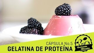 Gelatina de Proteína  Cocinando Músculos [upl. by Polito651]