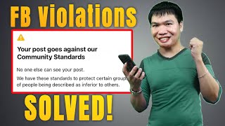 FACEBOOK VIOLATIONS How to CHECK and APPEAL 2021｜Community Standards｜Step by Step Tutorials [upl. by Gal]