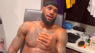 LeBron James on the Current State of the Lakers amp Loss to the Grizzlies Postgame Interview [upl. by Skiba935]