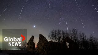 Geminid meteor shower to peak midDecember quotMustsee eventquot [upl. by Cherilynn]