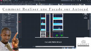 Créer des Façades Époustouflantes avec AutoCAD  Guide Complet [upl. by Pritchett730]