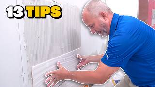 How to Install Bathroom Wall Tile  DIY For Beginners [upl. by Quackenbush]