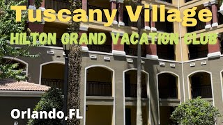 Tuscany Village  A Hilton Grand Vacation Club Resort  Orlando Florida Hotel [upl. by Sigfried]