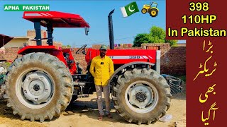 Hattat Tractor 398 110HP in Pakistan Complete Review details infarmation and price  APNA PAKISTAN [upl. by Zoie]