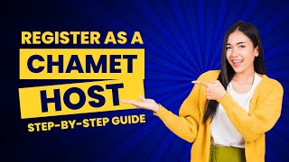 Chamet Host Registration  Chamet Hosting  Chamet App me Host Kaise Banaye  Chamet Host Guide [upl. by Nerek]