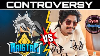 Raistar Vs Gyan Gaming 🔥Controversy ⚠️ Raistar Panel Detected On Live 😱 Gyan Gaming Angry 😡 [upl. by Datnow]