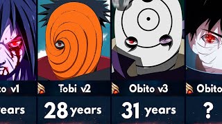 Evolution of Obito Uchiha in Naruto and Boruto [upl. by Aicina]