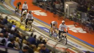 Derny Racing at 6 day Ghent 2016 [upl. by Wylma]