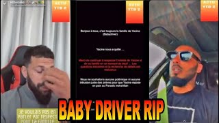 BABY DRIVER 93 NOUS QUITTE  REACTION DE MARC BLATA ET HCOACHING [upl. by Annahahs799]