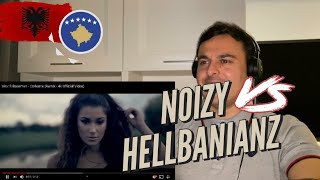 Italian Reaction to Noizy Vs HELLBANIANZ  Noizy  Toto Vs Vinz  Corleone  Albanian Rap 🔥 🔥 🔥 [upl. by Annawoj55]