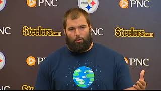 Alejandro Villanueva responds to national anthem controversy  WSBTV [upl. by Ernald464]