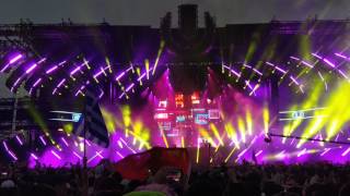 Hardwell new single live at Ultra 2017 Creatures of the night [upl. by Garold]