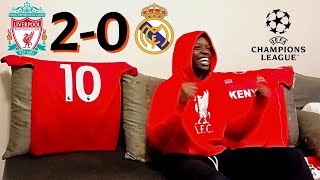 🇰🇪 Fan Reacts  LIVERPOOL 20 REAL MADRID  MATCH REACTION CHAMPIONS LEAGUE [upl. by Akeenat]