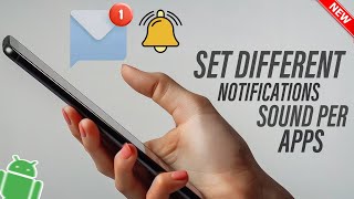 How to set different notifications sound per apps ANY Android  Quick amp Easy [upl. by Honora111]