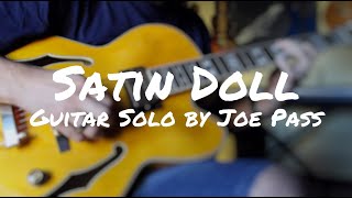 Duke Ellington  Satin Doll solo by Joe Pass w sheet music and tabs [upl. by Shelbi653]