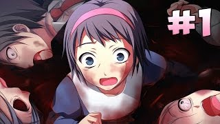 BEST PARTY  Corpse Party  Part 1 Walkthrough  Playthrough  Lets Play [upl. by Moraj]