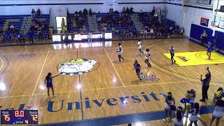 Fisk University vs Dillard University Womens Basketball [upl. by Rossy]