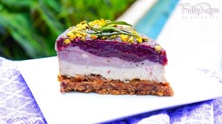 FullyRaw Lavender Cheesecake [upl. by Ranson]