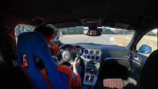 ALFA ROMEO 159 1750 TBI ONBOARD SESSION 2 1380  ALFISTIGR TRACKDAY 2022SERRES RACING CIRCUIT [upl. by Aneeras]