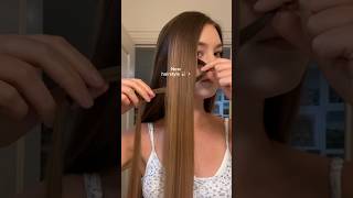 Side braid hair hack 🤯hairstyle braids [upl. by Laurie]