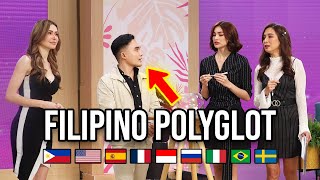 This Filipino Polyglot can speak in 9 Languages [upl. by Duj614]