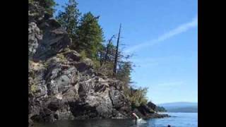 60ft Cliff Jump on Shuswap Lake [upl. by Clite144]