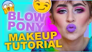 quotBLOW PONYquot MAKEUP TUTORIAL  JEFFREE STAR LIPSTICK SERIES  CAITO POTATOE [upl. by Monjo]