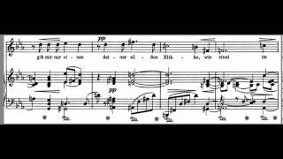 Allerseelen Accompaniment Strauss High key Eb [upl. by Rosol]