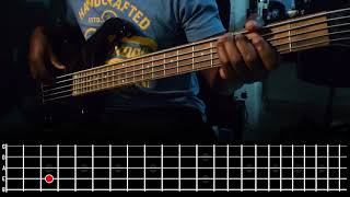 Bob Marley and the Wailers  Pimpers Paradise Bass Tutorial CBE7 [upl. by Ynahirb]