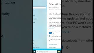 How to Enable Windows 10 Advanced Update Delivery Optimization [upl. by Churchill]