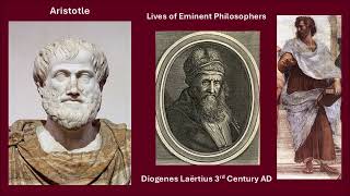 Aristotle By Diogenes Laertius 3rd Century AD [upl. by Yerffe975]