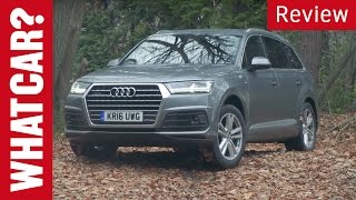 2017 Audi Q7 review  What Car [upl. by Adnawyek]