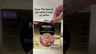 Nescafé gold chocolate mocha coffee ☕️ [upl. by Mcgannon]