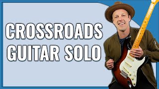 Crossroads Guitar Lesson Eric Clapton Solo [upl. by Kcir]