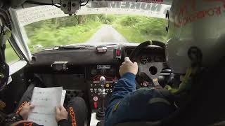 Argyll rally 2022 Alister MacArthur amp Chris Robertson Talbot sunbeam SS7 Loch Fyne [upl. by Alaaj]