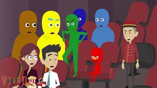 Oscar Misbehaves at the Movie TheaterGrounded A Vyond Video [upl. by Alrad528]