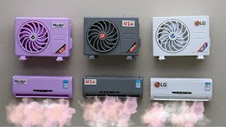 Top 3 Mini Air Conditioner Unboxing amp Test Video  Best Useful Gadgets Solar AC [upl. by Atterehs]