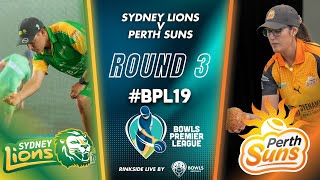 BPL19  Round 3  Lions v Suns [upl. by Atilamrac570]