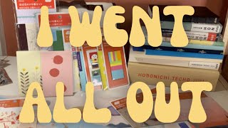 MY 2024 HOBONICHI UNBOXING [upl. by Asiul114]