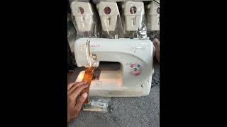 Sewing Machine Merritt singer branddemo instruction how to use easy and proper [upl. by Auod]