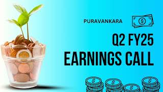 Puravankara Earnings Call  Q2 FY25 [upl. by Haisi]