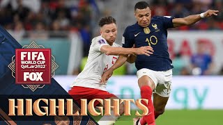 France vs Poland Highlights  2022 FIFA World Cup  Round of 16 [upl. by Placia]