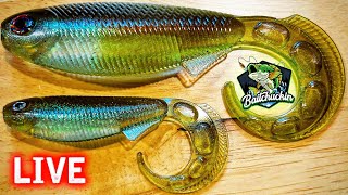 LIVE  Making Custom Baits  Soft Plastic Sunday [upl. by Rutan]