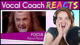 Vocal Coach reacts to Focus  Hocus Pocus Thijs van Leer Live 73 [upl. by Inaej780]