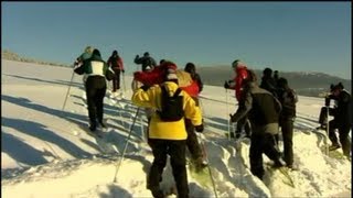 Schneeschuhwandern  Traumhafte Winterlandschaft [upl. by Eigriv]