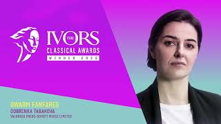 The Ivors Classical Awards 2023 Dobrinka Tabakova Winners Speech [upl. by Eugene]