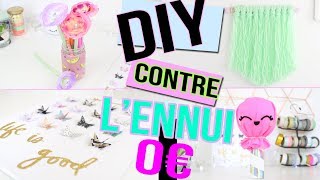 DIY ┋ FACILE AVEC PRESQUE RIEN 💸 0 € 💵  ACTIVITÉS MERES  FILLES DECO CHAMBRE francais [upl. by Hitchcock]