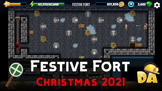 Festive Fort  16 Christmas 2021  Diggys Adventure [upl. by Arlie]