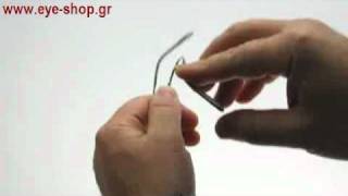 Flexible titanium eyewear the glasses that do not break [upl. by Hort]